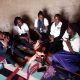 Master of Nursing students during community placement at the Atiak Birthing Facility, Northern Uganda. Photo: School of Health Sciences Annual Report 2022