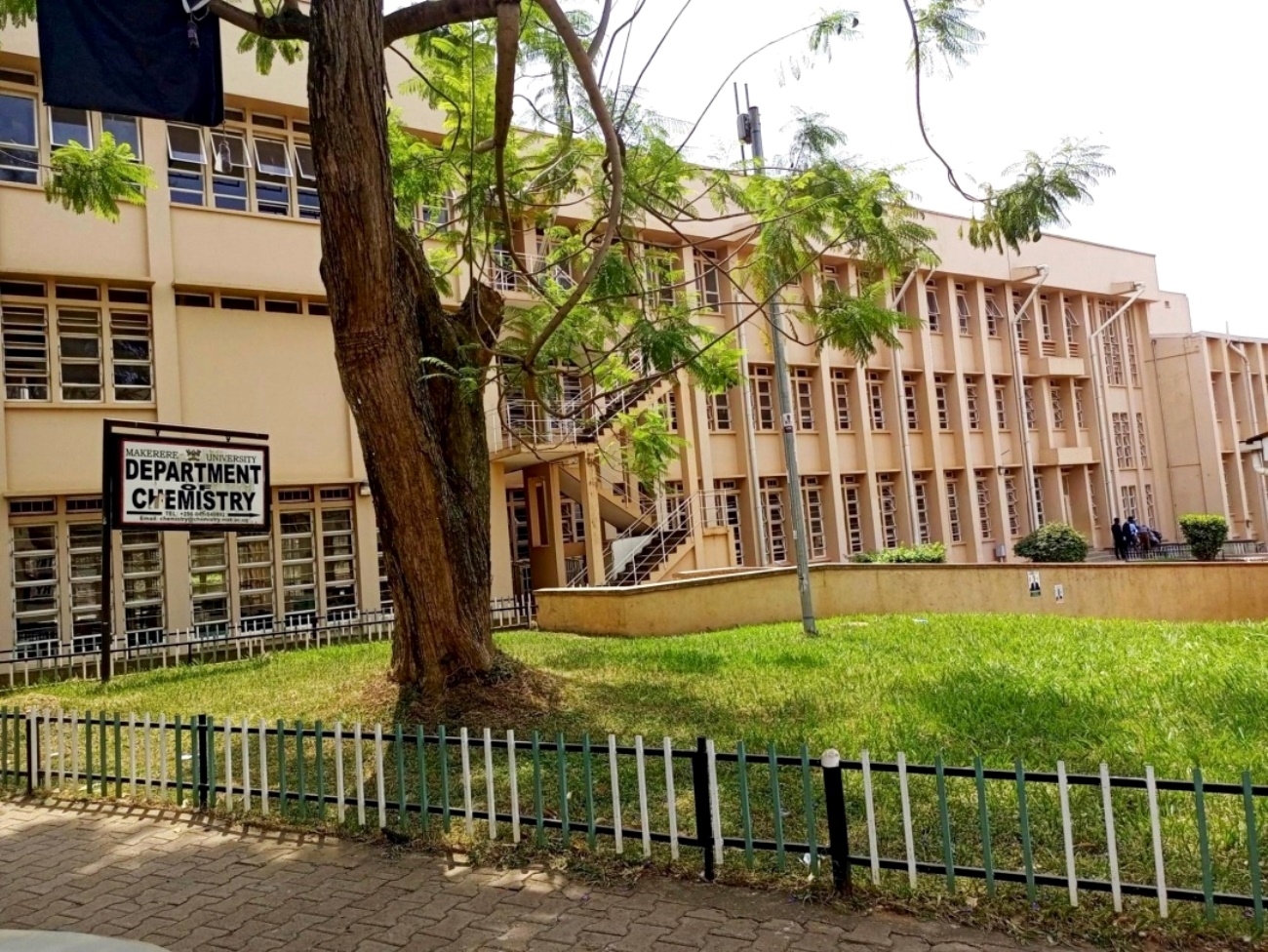 The Department of Chemistry Building, College of Natrual Sciences (CoNAS), Makerere University, Kampala Uganda.