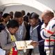 Participants look at a publication during the Fifth African Higher Agricultural Education Week and RUFORUM Biennial Conference. Photo: RUFORUM. 17-21 October 2016, Cape Town South Africa. Theme: “Linking Agricultural Universities with Civil Society, Private Sector, Governments and other Stakeholders in support of Agricultural Development in Africa”.