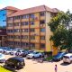The Senate Building, Makerere University, Kampala Uganda, East Africa. Photo taken on 18th May 2023.