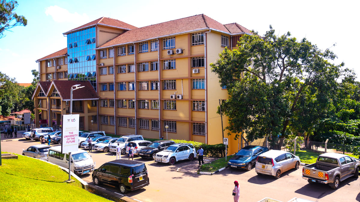 The Senate Building, Makerere University, Kampala Uganda, East Africa. Photo taken on 18th May 2023.