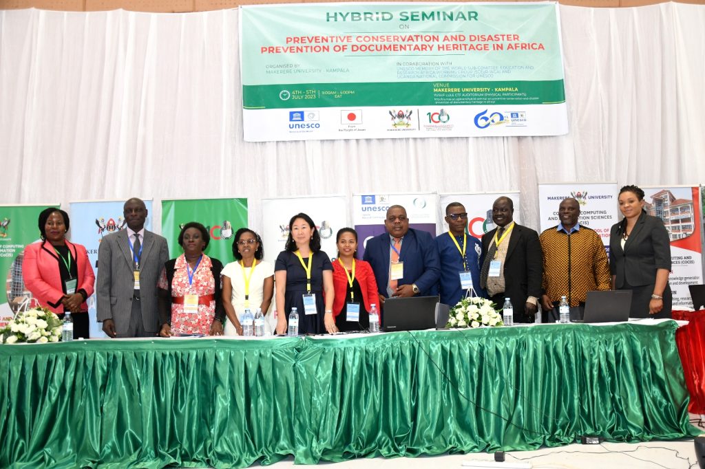 Participants that attended the ARCMoW Business Meeting and MoW workshop on Day Two of the Seminar. Yusuf Lule Central Teaching Facility Auditorium, Makerere University. Kampala Uganda. East Africa.