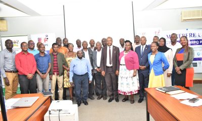 The Project team with participants during the workshop on 27th June 2023. Telepresence Centre, Senate Building, Makerere University, Kampala Uganda.