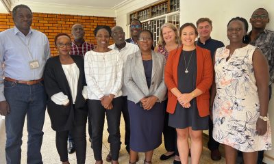 MakSPH-METS and CDC-Uganda team met with Dr. Marta Ackers (2nd Right) to discuss the Program overview. Photo: MakSPH-METS