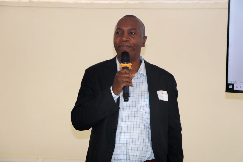 Prof. Clovice Kankya, Head of Department, Biosecurity, Ecosystems and Veterinary Public Health at CoVAB. Centre for Biosecurity and Global Health, College of Veterinary Medicine, Animal Resources and Biosecurity (CoVAB), Makerere University, Kampala Uganda. East Africa.