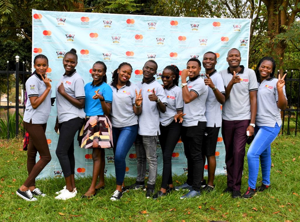 Some of the alumni who graced the event. Mastercard Foundation Scholars Program Annual Community Open Day, 2nd September 2023, Freedom Square, Makerere University, Kampala Uganda, East Africa.