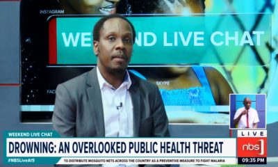 A screenshot of Frederick Oporia, Injury Epidemiologist, Makerere University School of Public Health and CARTA Cohort 10 Fellow appearing on NBS Television on 5th August 2023. Photo: Twitter/@NBSTv #NBSLiveAt9