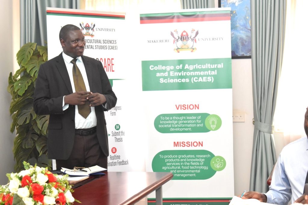 Makerere University Director of Quality Assurance, Dr Cyprian Misinde graced the launch. Makerere University, Kampala Uganda, East Africa.