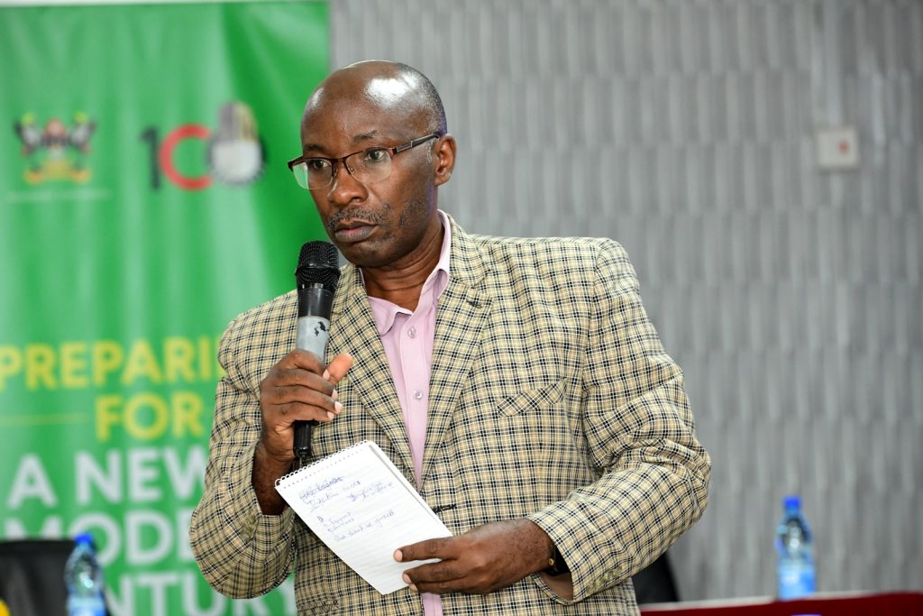 Prof. Arthur K. Tugume, Dean School of Biosciences, College of Natural Sciences (CoNAS) and Chairperson Makerere University Deans Forum Executive Committee. Hotel Africana, Kampala Uganda, East Africa.