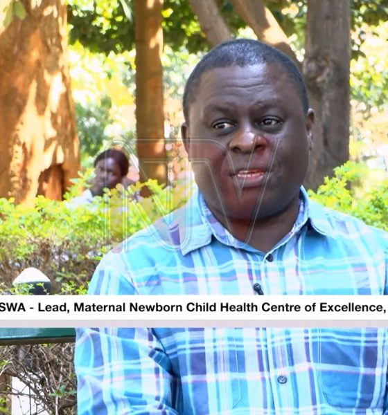 A Screenshot of Prof. Peter Waiswa during his interview with NTV. MNCH e-Post Issue No. 121, MakSPH, Makerere University, Kampala Uganda, East Africa.