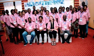 Participants in the 2023 Summer School with their facilitators at Royal Suites Hotel in Kampala. Makerere University Summer School on Ecological Governance for Socioecological Systems for Sub-Saharan Africa, 18th-27th July 2023, Royal Suites Hotel, Bugolobi, Kampala, Uganda, East Africa.