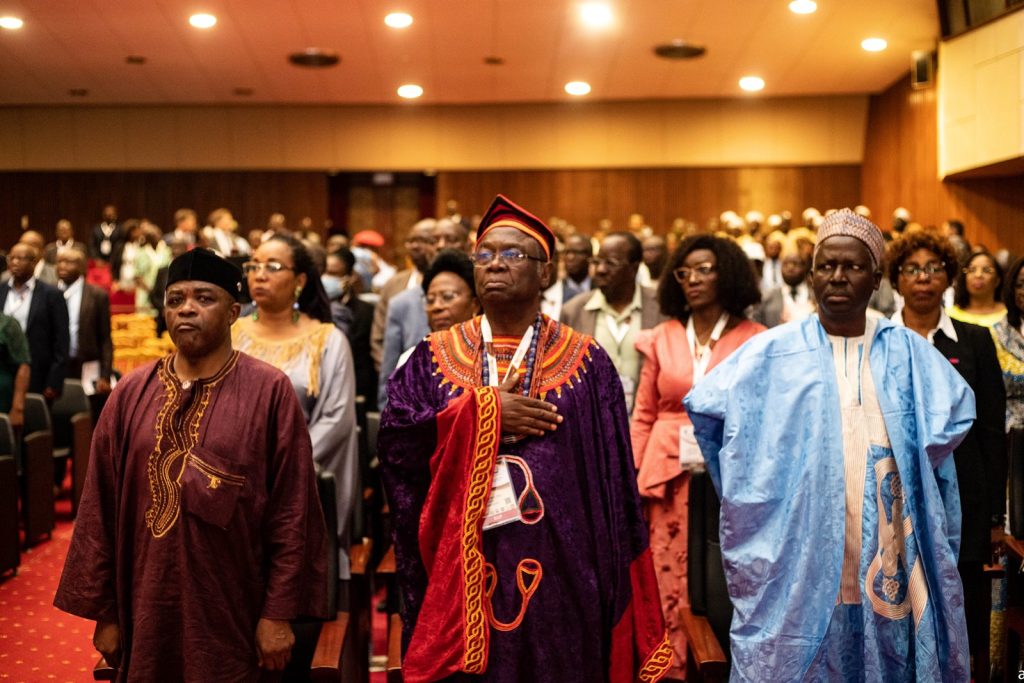 Some of the dignitaries at the 19th RUFORUM Annual General Meeting in Yaoundé, Cameroon.