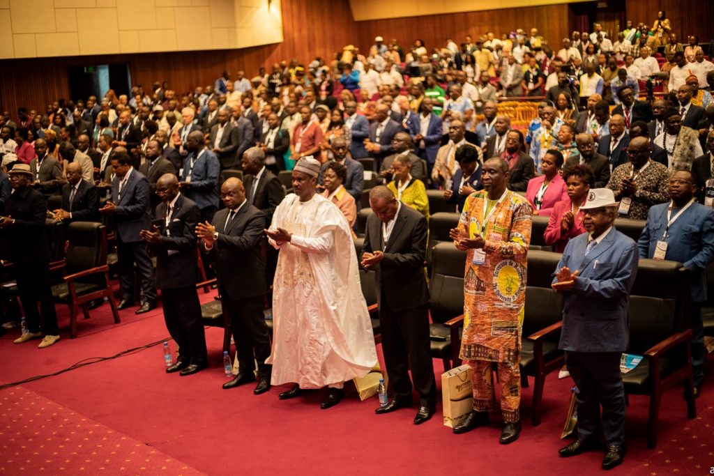 Participants at the 19th RUFORUM Annual General Meeting in Yaoundé, Cameroon.