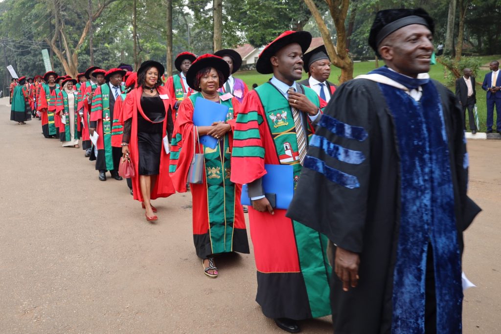 74th Graduation Ceremony, Day 2, College of Education and External Studies (CEES), 30th January 2024, Freedom Square, Makerere University, Kampala Uganda, East Africa.