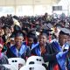 Some of the graduands. 74th Graduation Ceremony, Day 3, 31st January 2024, College of Business and Management Sciences (CoBAMS), Freedom Square, Makerere University, Kampala Uganda, East Africa.