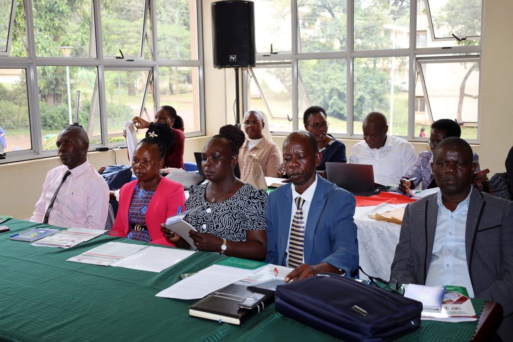 Some of the UPE head teachers who attended the launch of the project. Entrepreneurial Initiative for Universal Primary Education Schools Program Project Launch, March 2024, Yusuf Lule Central Teaching Facility, Makerere University, Kampala Uganda, East Africa.