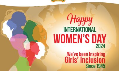 Happy International Women's Day 2024 from Makerere University. Kampala Uganda, East Africa.