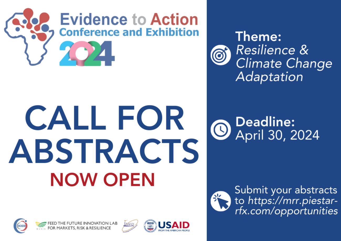 Call for Abstracts: Evidence to Action Conference, 22nd - 26th July 2024, Accra, Ghana.