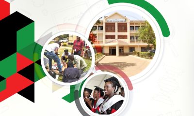 Cover page of the CoNAS Annual Report 2023. College of Natural Sciences, Makerere University, Kampala Uganda, East Africa.