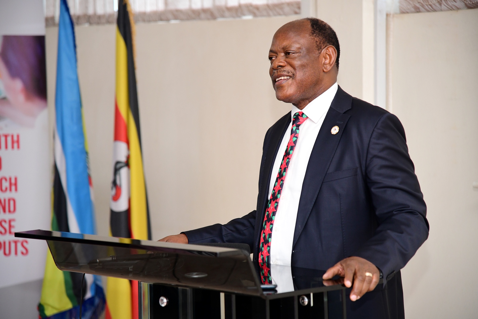 Prof. Barnabas Nawangwe noted that the system will contribute to the professional governance mechanisms of the University. Launch of the staff and students attendance management system by Chairperson of Council, Mrs. Lorna Magara, 3rd May 2024, Conference Room, Level 4, College of Computing and Information Sciences (CoCIS), Makerere University, Kampala Uganda, East Africa.