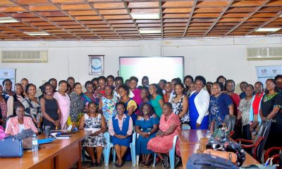 Participants who attended the two-day Workshop held 28th-29th May 2024 based on the theme: ‘Building and Sustaining a critical mass of potential women leaders at Makerere University’ pose for a group photo. Gender Mainstreaming Directorate (GMD) training of female staff on leadership skills under Mak-RIF project titled; Enhancing Women’s Participation and Visibility in Leadership and decision-making organs of Public Universities in Uganda through Action Research. Workshop 28th-29th May 2024, theme: ‘Building and Sustaining a critical mass of potential women leaders at Makerere University’, Senate Conference Hall, Senate Building, Makerere University, Kampala Uganda, East Africa.