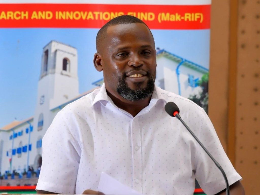 Mr. Eric Tumwesigye moderated the workshop. Gender Mainstreaming Directorate (GMD), School of Women and Gender Studies (SWGS), CHUSS workshop for women leaders under Mak-RIF project titled; Enhancing Women’s Participation and Visibility in Leadership and decision-making organs of Public Universities in Uganda through Action Research, 13th June 2024, theme: ‘Nurturing women in University leadership through mentorship and experience sharing’, Yusuf Lule Central Teaching Facility Auditorium, Makerere University, Kampala Uganda, East Africa.