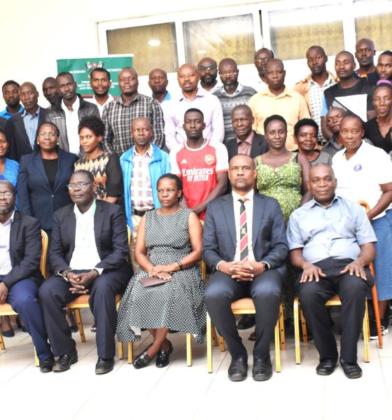 The Project team with the participants during the workshop at Colline Hotel Mukono on 26th June 2024. Makerere University, Kampala Uganda, East Africa, Department of Zoology, Entomology and Fisheries Sciences (ZEFS), College of Natural Sciences (CoNAS) Mitigating the Effects of Environmental Pollution from aquaculture on freshwater resources in Lake Victoria Basin (MEEP) Mak-RIF funded project Dissemination of the research findings, 26th June 2024, Colline Hotel Mukono.