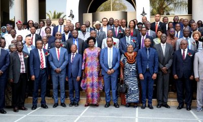 The Minister of Higher Education, Training and Innovation of the Republic of Namibia, Hon. Dr. Itah Kandjii Murangi. Second RUFORUM Triennial Conference hosted by the Government of Namibia and RUFORUM member Universities in Namibia, 12-16 August, 2024, Windhoek under the theme “Operationalising Higher Agricultural Education and Research Ecosystems for Innovation, Industrialisation, and Economic Development in Africa: A Call for Action.