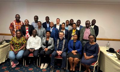 Seated from Left to Right: Prof. Justine Namaalwa, Prof. Yazidhi Bamutaze and Prof. Gorettie Nabanoga with other participants during the Master of Science in Green Economy and Climate Finance deliberations as part of the 2nd RUROFUM Triennial in Windhoek Namibia. Second RUFORUM Triennial Conference hosted by the Government of Namibia and RUFORUM member Universities in Namibia, 12-16 August, 2024, Windhoek under the theme “Operationalising Higher Agricultural Education and Research Ecosystems for Innovation, Industrialisation, and Economic Development in Africa: A Call for Action.