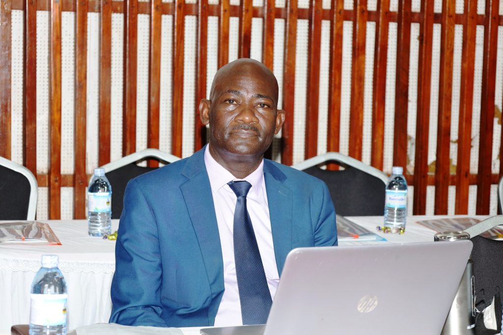 Dr. Twine Bananuka. Launch of the Mindset Change and Socio-economic Transformation from the People’s World (MiSeT) project, School of Distance and Lifelong Learning, College of Education and External Studies (CEES), Makerere University, Kampala Uganda, East Africa, 27th August 2024, AVU Conference Room.