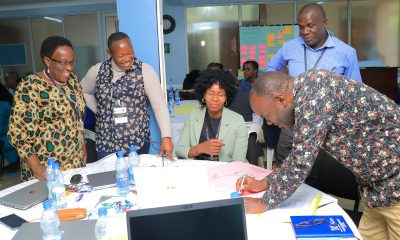 Participants engage in one of the group activities during the week-long CARTA APAS workshop. Consortium for Advanced Research Training in Africa (CARTA) week-long training for Academic, Professional, and Administration Staff (APAS) and Trainers of Trainers (ToTs), 12th to 16th August 2024, at Makerere University, School of Public Health - ResilientAfrica Network (MakSPH-RAN), Plot 28, Upper Kololo Terrace, Kampala, Uganda, East Africa.