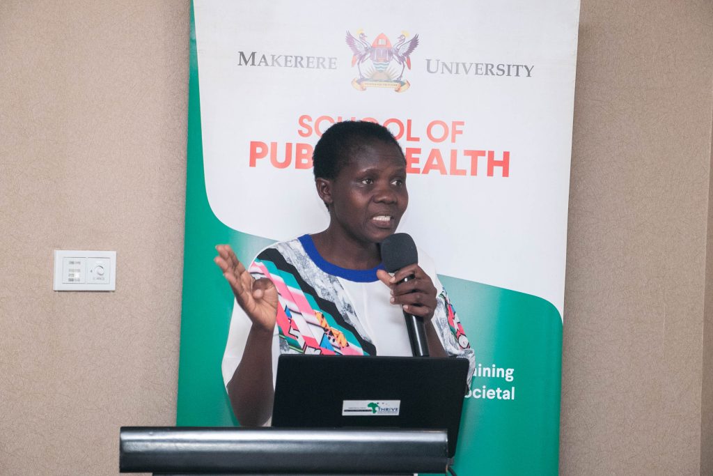 Dr. Dinah Amongin, an obstetrics and gynecology expert at MakSPH, has expressed concern about the lack of access to family planning methods, which forces women to use less preferred options due to unavailability. Makerere University School of Public Health (MakSPH) Innovations for Choice and Autonomy (ICAN) project study I-CAN/Nsobola/An atwero social support intervention, piloted in Mayuge and Oyam districts in 2023, Dissemination on July 31, 2024 at Golden Tulip Hotel, Kampala Uganda, East Africa.