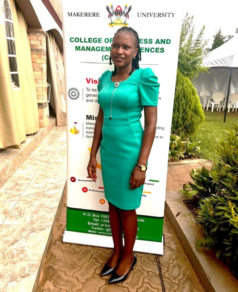 Dr. Hellen Namawejje, Department of Statistical Methods and Actuarial Sciences, College of Business and Management Sciences (CoBAMS), Makerere University, Kampala Uganda, East Africa, Financial Awareness and Literacy Leadership (FAAL) project, empowering rural women with the knowledge and skills needed to achieve financial independence, research dissemination, 31st July 2024, Luweero District, Uganda, East Africa.