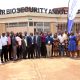 A group photo of participants during the Cyberbiosecurity Workshop on 16th August, 2024 at the Centre for Biosecurity and Global Health, CoVAB, Makerere University. Makerere University and Uganda Virus Research Institute Pilot Cyberbiosecurity Project to Safeguard Laboratory Facilities, Workshop, 16th August 2024, Centre for Biosecurity and Global Health, Kampala Uganda, East Africa.