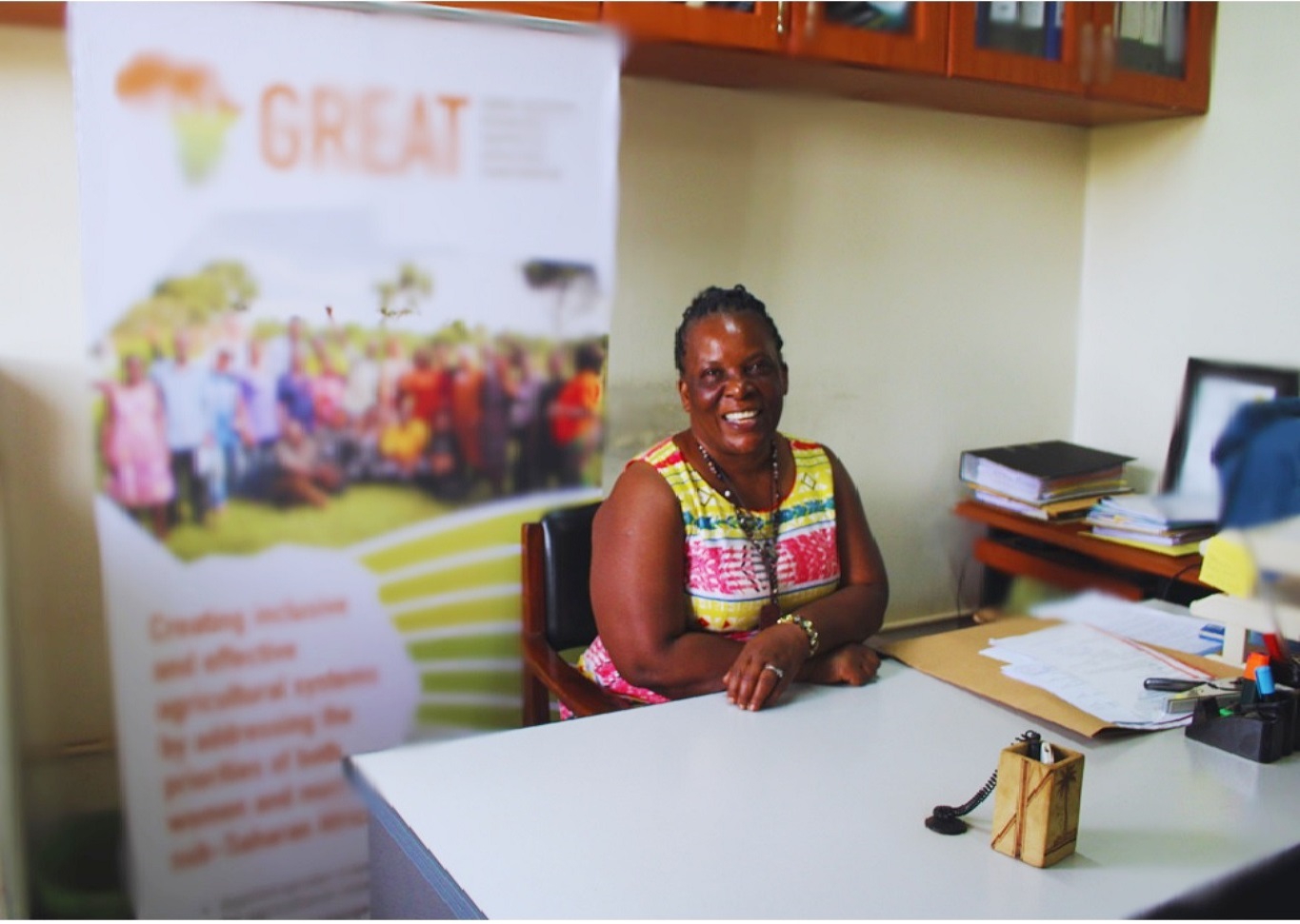 Above: Dr Florence Birungi Kyazze, GREAT Principal Investigator. Photo Credit: GREAT