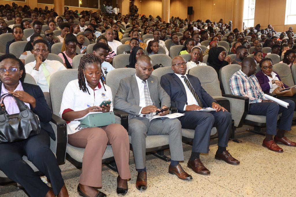 College of Business and Management Sciences (CoBAMS), Career Guidance Day, September 6th, 2024, under the theme, "Navigating Your Future Career Choices: Preparing for the Evolving Job Market", Yusuf Lule Central Teaching Facility Auditorium, Makerere University, Kampala Uganda, East Africa.