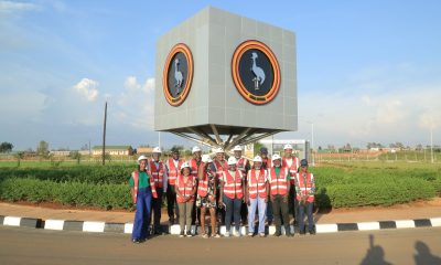 EfD-Mak Team and Inclusive Green Economy (IGE) Fellows pose for a group photo at the Kiira Motors Corporation (KMC) plant in Jinja on 17th September 2024. EfD-Mak Team and Inclusive Green Economy (IGE) fellows led by Uganda’s Policy Engagement Specialist Dr. Peter Babyenda visit Uganda’s Pioneer Motor Vehicle Company engaged in the production of Electric and solar powered vehicles – the Kiira Motors Corporation (KMC), 17th September 2024, Jinja, East Africa.