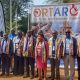 Uganda’s Chair elect, Prof. David Meya of Makerere University’s College of Health Sciences (extreme left) and other O.R. Tambo Africa Research Chairs