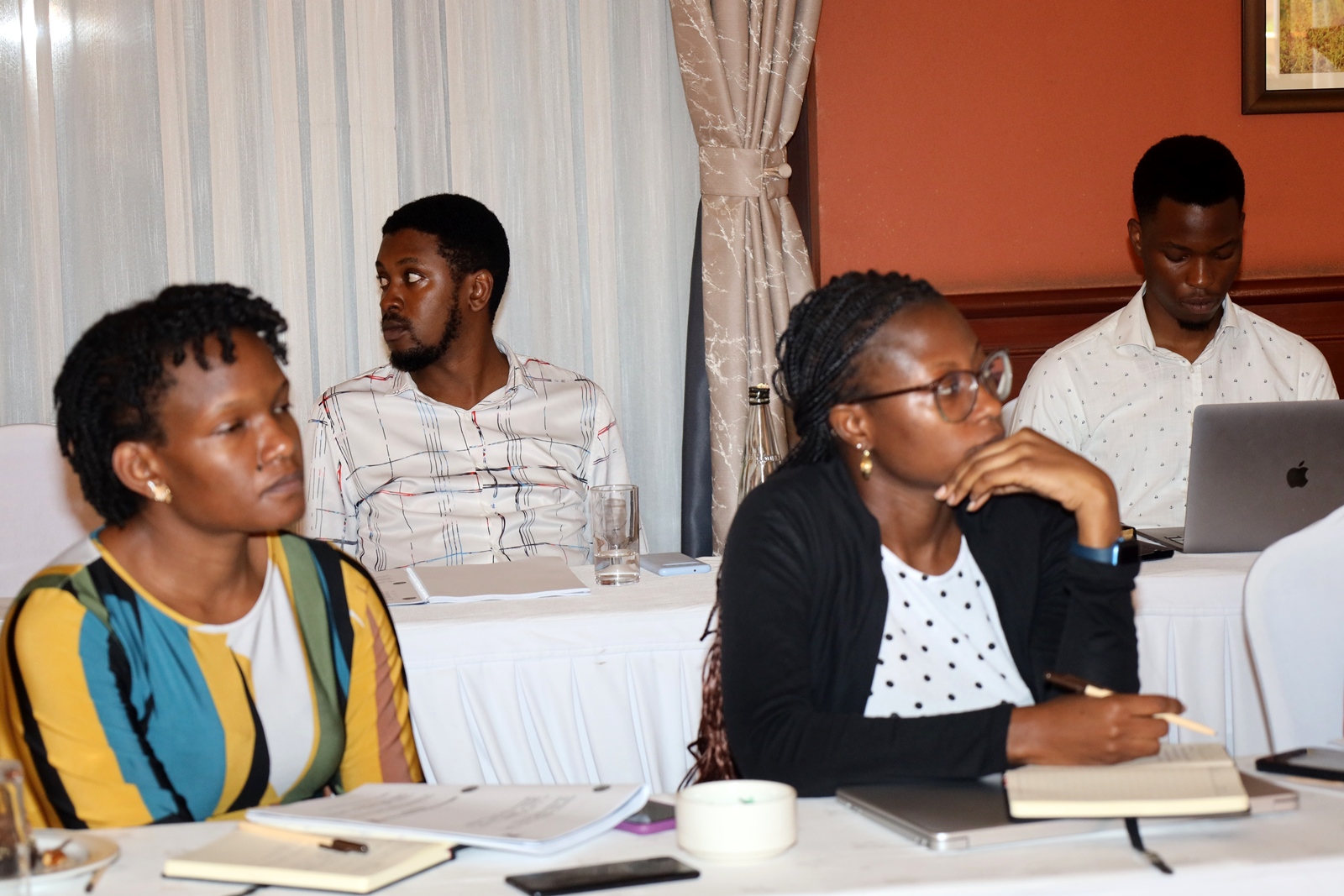 A section of participants. Public Investment Management Centre of Excellence (PIMCoE), hosted by the College of Business and Management Sciences, Makerere University, Kampala Uganda, East Africa, training of its 4th cohort of public officers on User Acceptance Training on Guidelines for Clearance of Financial Implications, November 15, 2024.