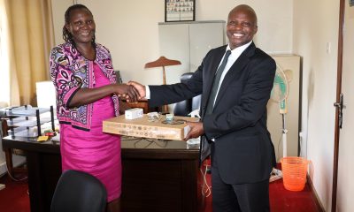 Dr. James Wokadala official handover of Dean of the School of Statistics, College of Business and Management Sciences (CoBAMS), Makerere University, Kampala Uganda, East Africa to Dr. Margaret Banga, Friday 8th November 2024.