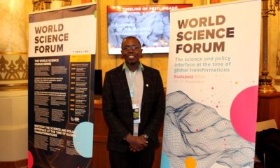 Dr. Godwin Anywar, at the 2024 World Science Forum that took place in Budapest, Hungary from 20th-23rd November. College of Natural Sciences, Makerere University, Kampala Uganda, East Africa.