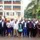 Workshop participants in a group photo during the break session. Department of Geography, Geo-informatics, and Climatic Sciences at Makerere University, in collaboration with the Department of Geography at Kyambogo University, workshop to disseminate research findings from three climate adaptation and mitigation projects funded by the Regional Universities Forum for Capacity Building in Agriculture (RUFORUM), RAINCA, WASCAL, Akademiya2063, and the Carnegie Corporation of New York under the CECAP Program, 19th December 2024, GIS Lab, CoCIS Block A, Makerere University, Kampala Uganda, East Africa.