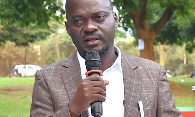 The PI, Dr Constantine Bakyusa Katongole briefing guests about the project. College of Agricultural and Environmental Sciences (CAES) Welcoming Building Capacity for Climate-Resilient Food Systems in Africa (CaReFoAfrica) Project-a three-year intra-Africa Academic Mobility Scheme co-funded by the EU-sponsored students to Makerere University, Kampala Uganda, East Africa on 29th November 2024.