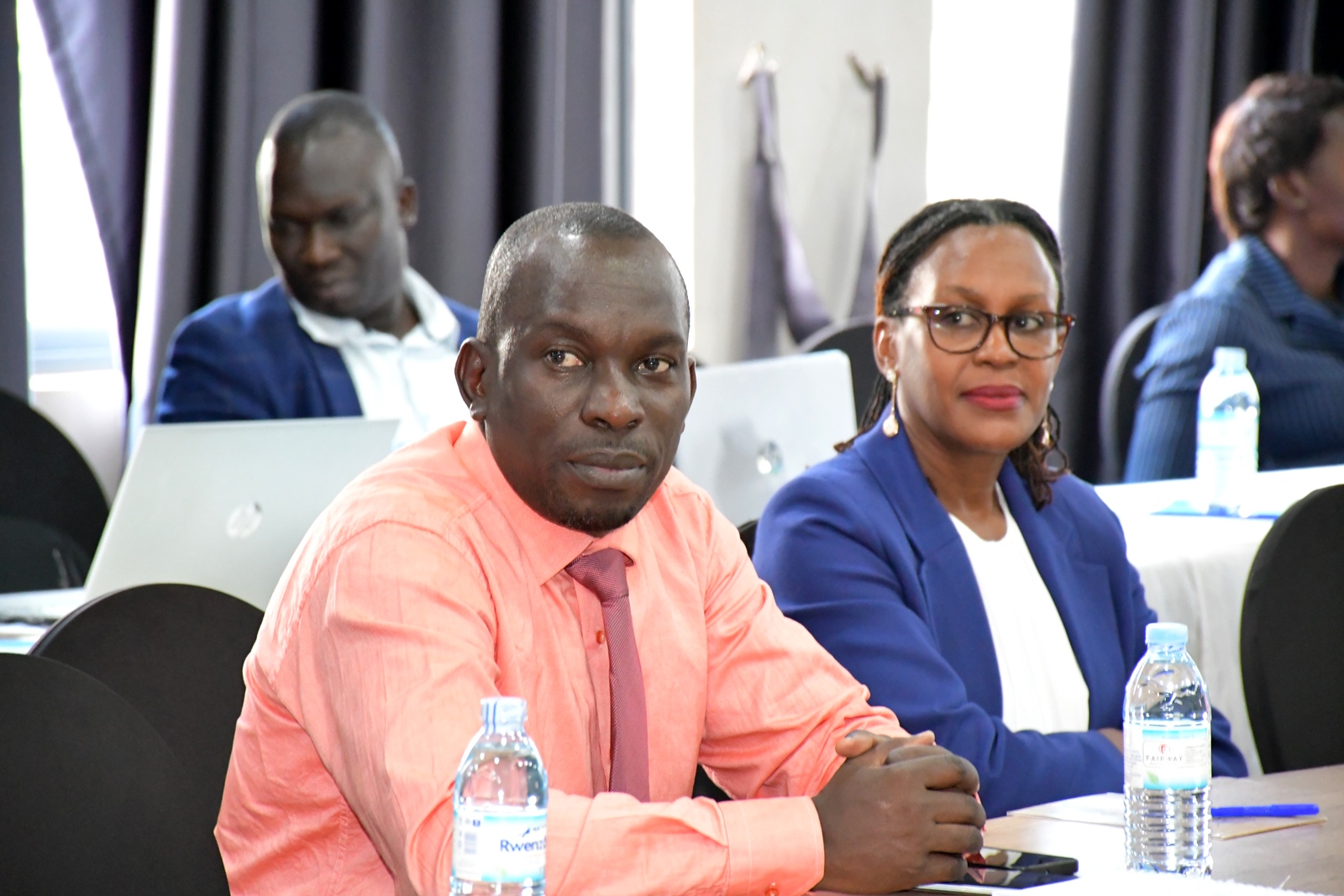 Participants follow proceedings during the workshop. Inaugural comprehensive training program aimed at enhancing the pedagogical and professional competencies of its academic staff, 11th-14th December 2024, Fairway Hotel, organized by the Office of the Deputy Vice Chancellor (Academic Affairs), facilitated by the Centre for Teaching and Learning Support (CTLS), College of Education and External Studies (CEES), Makerere University, Kampala Uganda, East Africa.