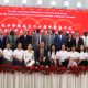 Dignitaries pose for a group photo with participants during the Confucius Institute celebrations on 25th November 2024. Celebrating the 10th anniversary of Confucius Institute at Makerere University, Kampala Uganda, East Africa and the 20th anniversary of the global Confucius Institutes network, 25th November 2024 in the Main Hall.