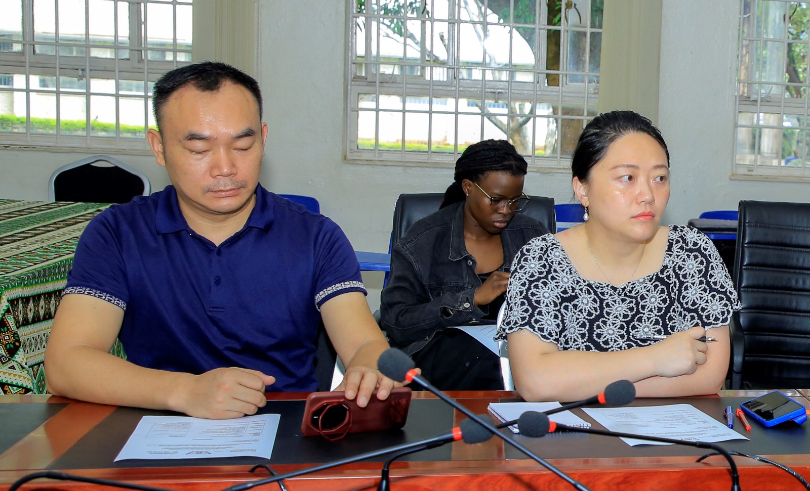 Some of the stakeholders attending the curriculum review. School of Languages, Literature, and Communication stakeholders’ workshop to review the Bachelor of Chinese and Asian Studies (BICAS) program, 5th December, 2024, Smart Room, College of Humanities and Social Sciences (CHUSS), Makerere University, Kampala Uganda, East Africa.