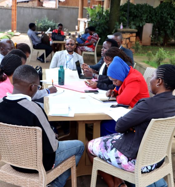 Policy makers in a discussion group during the EfD E-mobility for Sustainable Transport Workshop on 4th December 2024. Environment for Development (EfD)-Makerere University Centre Workshop for Stakeholders from Uganda's transport and energy sectors aimed at accelerating the adoption of electric mobility (e-mobility) as a strategy for reducing emissions and improving energy efficiency, 4th December 2024, Kolping Hotel, Kampala, East Africa.