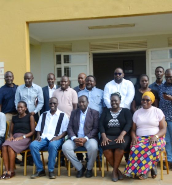 The Visiting CoVAB team and NaLRRI staff pose for a picture in front of the NaLRRI block. The College of Veterinary Medicine, Animal Resources and Biosecurity (CoVAB) and the National Livestock Resources Research Institute (NaLRRI) agreed on the urgent need to formalize their relationship in the area of skilling, training, joint research activities, supervision, and joint grant writing Uganda, East Africa 17th December 2024, Nakyesasa, Wakiso, Uganda, East Africa.