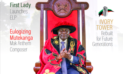 Cover page of the Mak News Magazine January 2025. Makerere University, Kampala Uganda, East Africa.