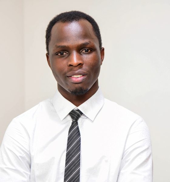 Mubiru Enock Joel, top-performing student in the sciences of the 75th Graduation Ceremony from the College of Natural Sciences (CoNAS). Makerere University, Kampala Uganda, East Africa.